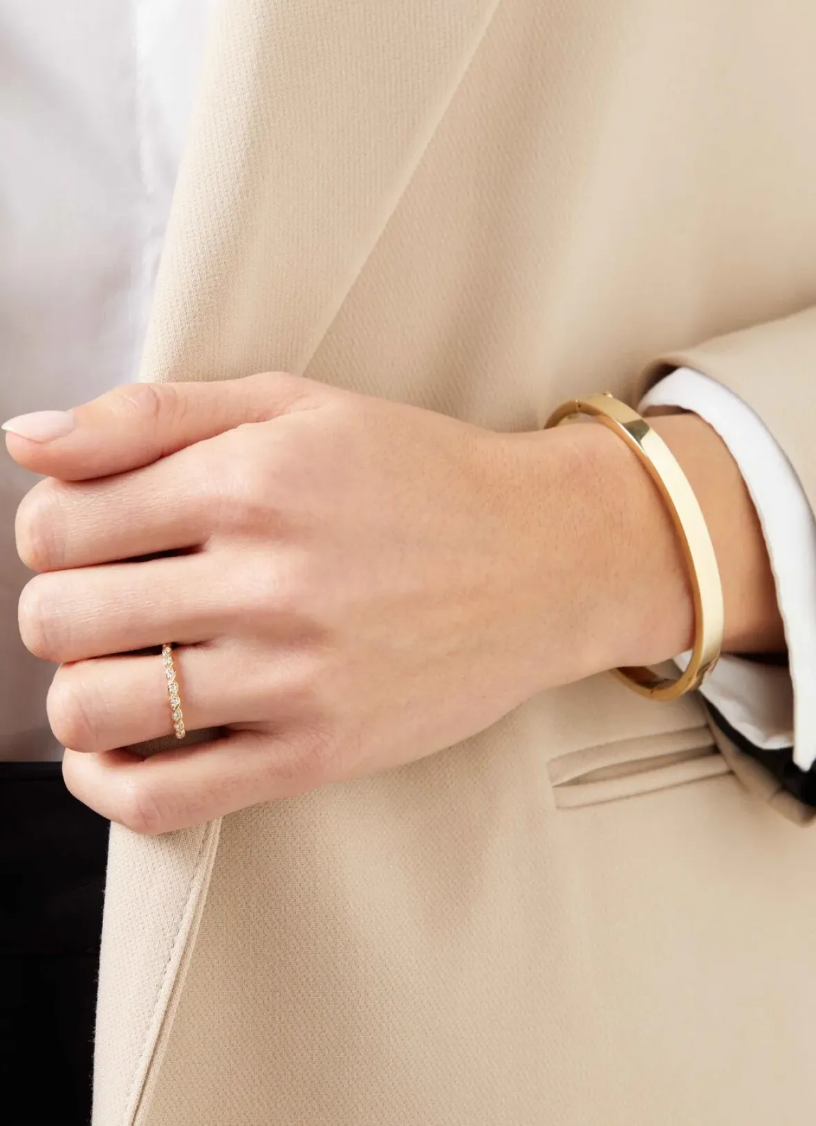 Diamond Point Bangle Armbanden<Bangle (M) Timeless Treasures