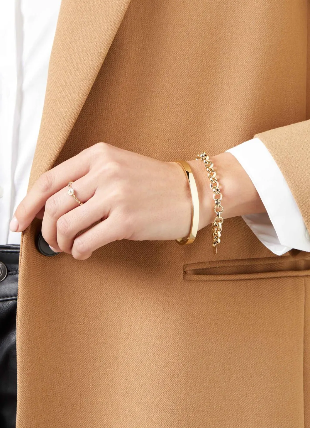 Diamond Point Bangle Armbanden<Bangle (M) Timeless Treasures