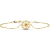 Diamond Point Geelgouden Armbanden|Armbanden Met Kleurstenen<Birthstones geelgouden armband citrien (November)