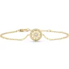 Diamond Point Geelgouden Armbanden|Diamanten Armbanden<Birthstones geelgouden armband diamant (April)
