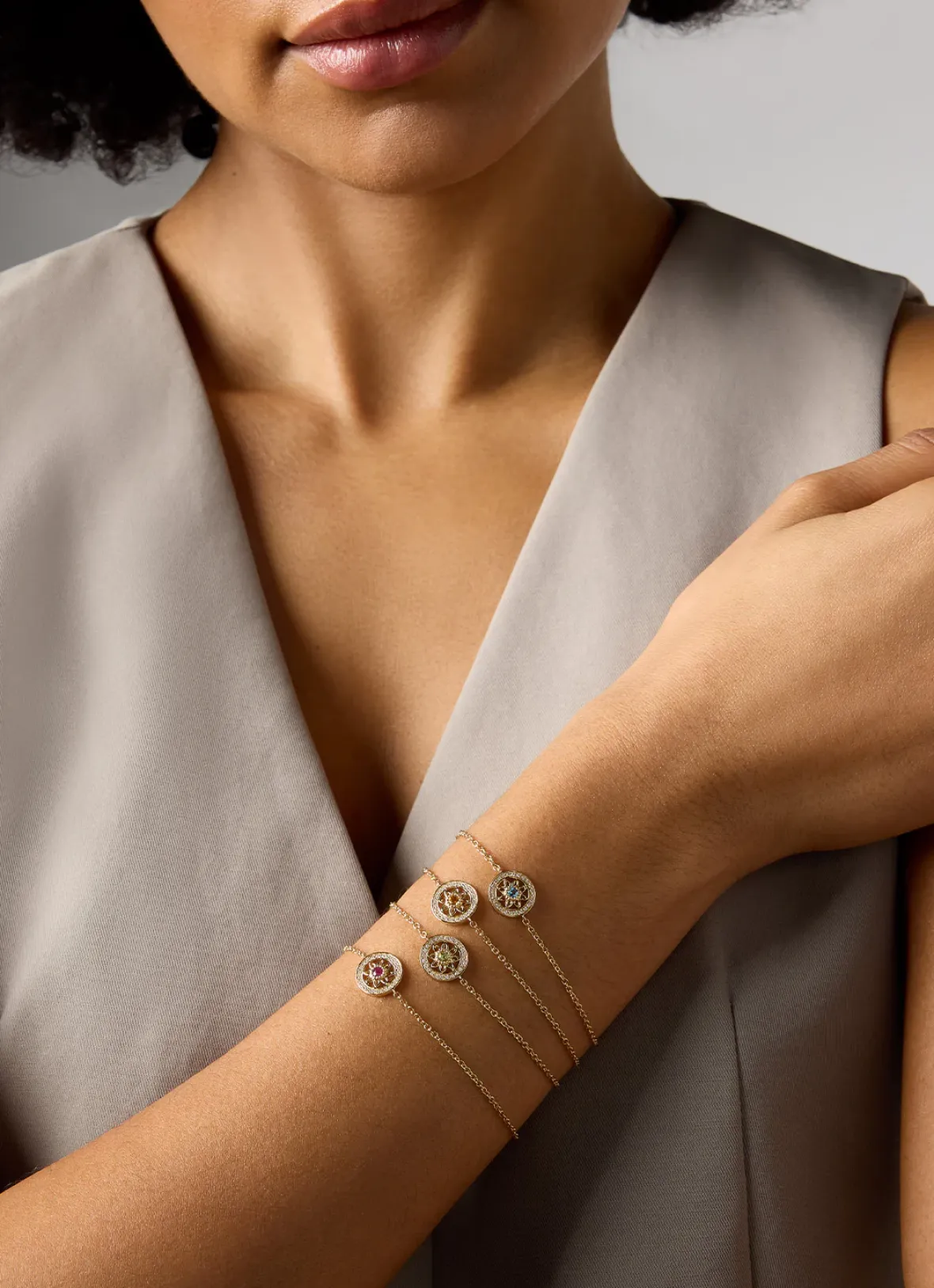Diamond Point Geelgouden Armbanden|Armbanden Met Kleurstenen<Birthstones geelgouden armband topaas (December)