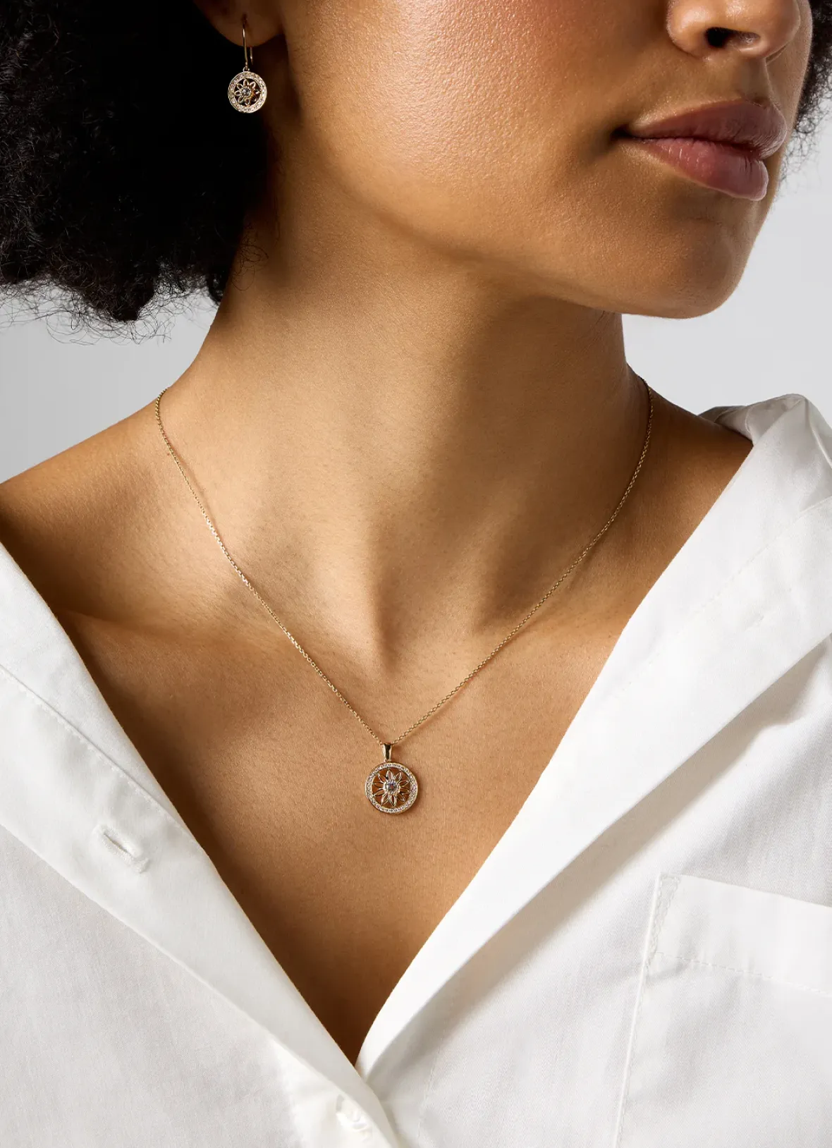 Diamond Point Losse Hangers|Geelgouden Bruidssieraden<Birthstones geelgouden hanger aquamarijn (Maart)