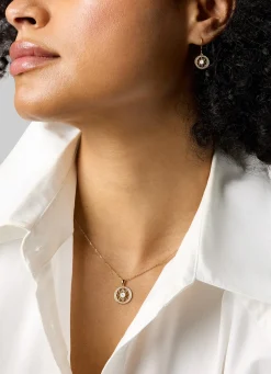 Diamond Point Losse Hangers|Geelgouden Bruidssieraden<Birthstones geelgouden hanger diamant (April)