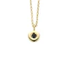 Diamond Point Colliers Met Kleurstenen<Birthstones gouden hanger met kleursteen September