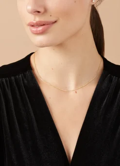 Diamond Point Geelgouden Colliers|Lengtecolliers<Geelgouden anker collier Timeless Treasures (40cm)