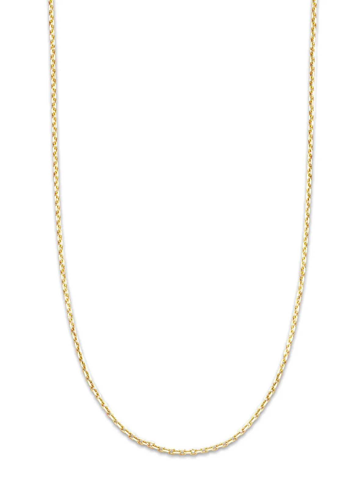 Diamond Point Geelgouden Colliers|Lengtecolliers<Geelgouden anker collier Timeless Treasures (42cm)