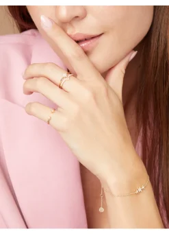 Diamond Point Geelgouden Armbanden|Diamanten Armbanden<Geelgouden armband, 0.07 ct diamant, Cosmic