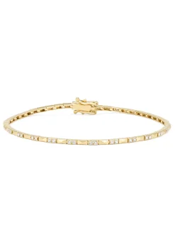 Diamond Point Geelgouden Armbanden|Diamanten Armbanden<Geelgouden armband, 0.32 ct diamant, Ensemble