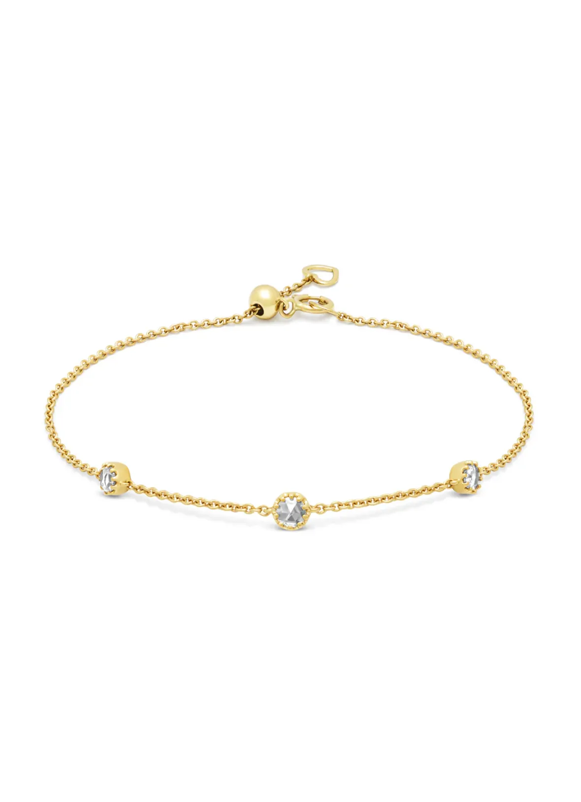 Diamond Point Geelgouden Armbanden|Diamanten Armbanden<Geelgouden armband, 0.18 ct diamant, Joy