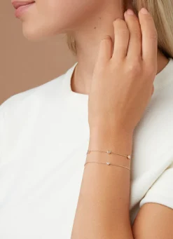 Diamond Point Geelgouden Armbanden|Diamanten Armbanden<Geelgouden armband, 0.18 ct diamant, Joy