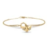 Diamond Point Geelgouden Armbanden|Diamanten Armbanden<Geelgouden armband, 0.03 ct diamant, Queen Bee