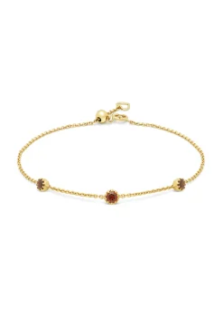 Diamond Point Geelgouden Armbanden|Armbanden Met Kleurstenen<Geelgouden armband, 0.39 ct granaat, Joy