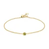 Diamond Point Geelgouden Armbanden|Armbanden Met Kleurstenen<Geelgouden armband, 0.12 ct groene tourmalijn, Joy
