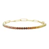 Diamond Point Geelgouden Armbanden|Armbanden Met Kleurstenen<Geelgouden armband, 0.28 ct topaas, Ensemble
