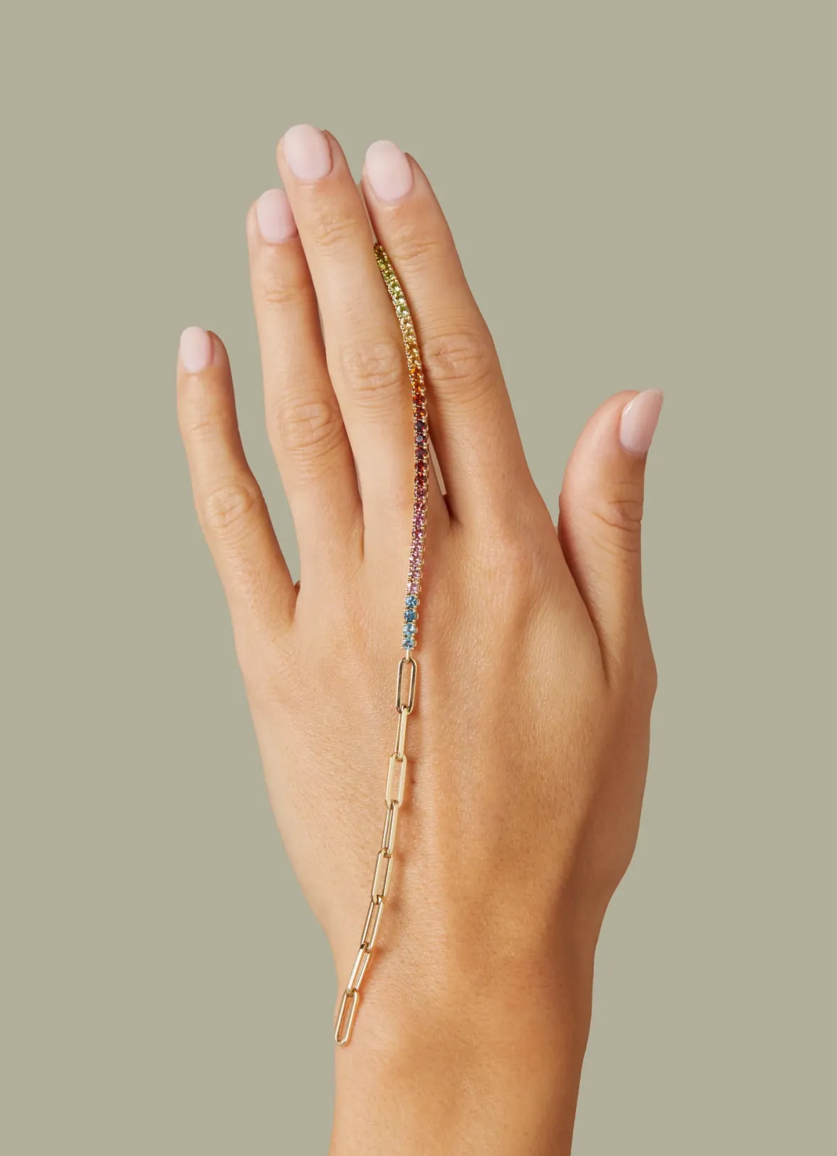 Diamond Point Geelgouden Armbanden|Armbanden Met Kleurstenen<Geelgouden armband, 0.28 ct topaas, Ensemble