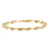 Diamond Point Geelgouden Armbanden|Schakelarmbanden<Geelgouden armband Timeless Treasures 21 cm