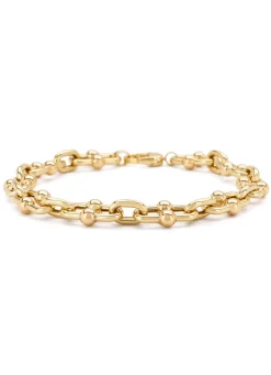 Diamond Point Geelgouden Armbanden|Schakelarmbanden<Geelgouden armband Timeless Treasures 20 cm