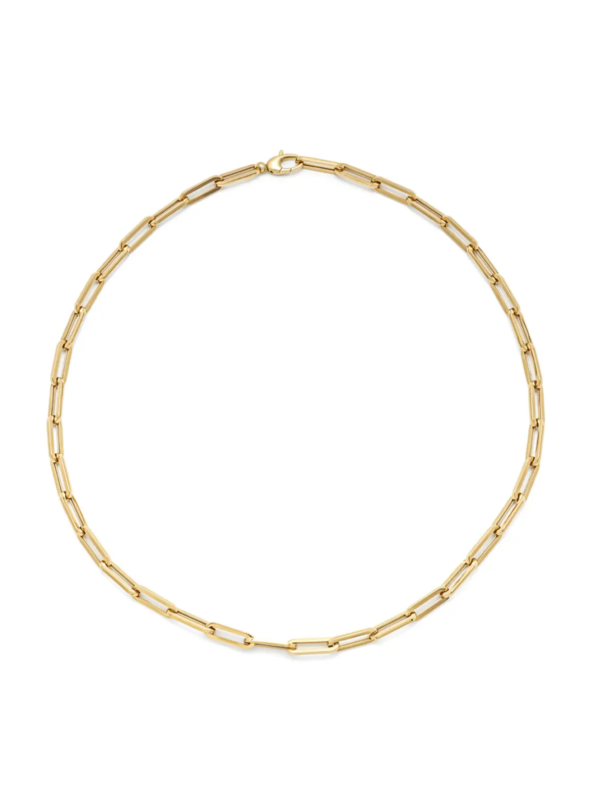 Diamond Point Geelgouden Colliers|Schakel Colliers<Geelgouden collier Closed Forever 45 cm