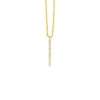 Diamond Point Geelgouden Colliers|Diamanten Colliers<Geelgouden collier, 0.05 ct diamant, Joy