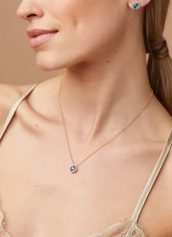 Diamond Point Geelgouden Colliers|Colliers Met Kleurstenen<Geelgouden collier, 1.74 ct topaas, Fiësta