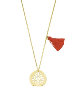 Diamond Point Geelgouden Colliers|Fijne Colliers<Geelgouden collier Marigold