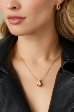 Diamond Point Geelgouden Colliers|Geelgouden Bruidssieraden<Geelgouden collier Marigold