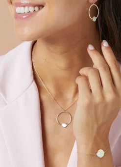 Diamond Point Geelgouden Colliers|Fijne Colliers<Geelgouden collier Marigold