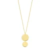 Diamond Point Geelgouden Colliers|Fijne Colliers<Geelgouden collier Marigold