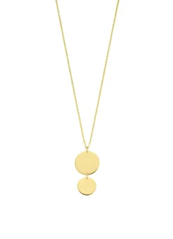 Diamond Point Geelgouden Colliers|Fijne Colliers<Geelgouden collier Marigold