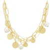 Diamond Point Geelgouden Colliers|Geelgouden Bruidssieraden<Geelgouden collier Marigold