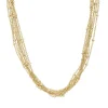 Diamond Point Geelgouden Colliers|Fijne Colliers<Geelgouden collier Marigold
