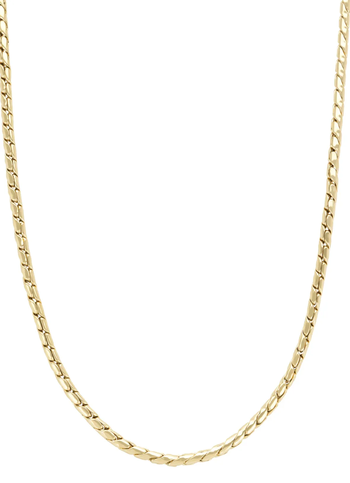 Diamond Point Geelgouden Colliers|Schakel Colliers<Geelgouden collier Timeless Treasures 45 cm