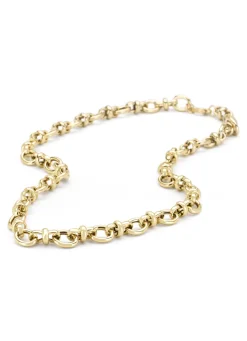 Diamond Point Geelgouden Colliers|Schakel Colliers<Geelgouden collier Timeless Treasures 45 cm