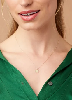 Diamond Point Geelgouden Colliers|Diamanten Colliers<Geelgouden collier, Zodiac-Cancer (Kreeft)
