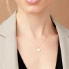 Diamond Point Geelgouden Colliers|Diamanten Colliers<Geelgouden collier, Zodiac-Gemini (Tweeling)