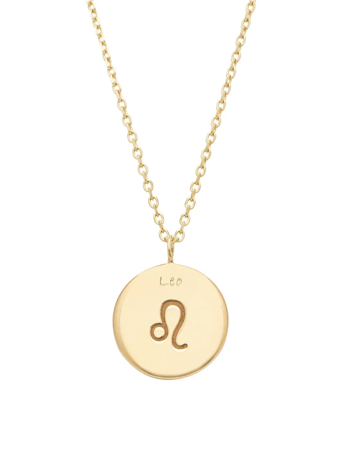 Diamond Point Geelgouden Colliers|Diamanten Colliers<Geelgouden collier, Zodiac-Leo (Leeuw)