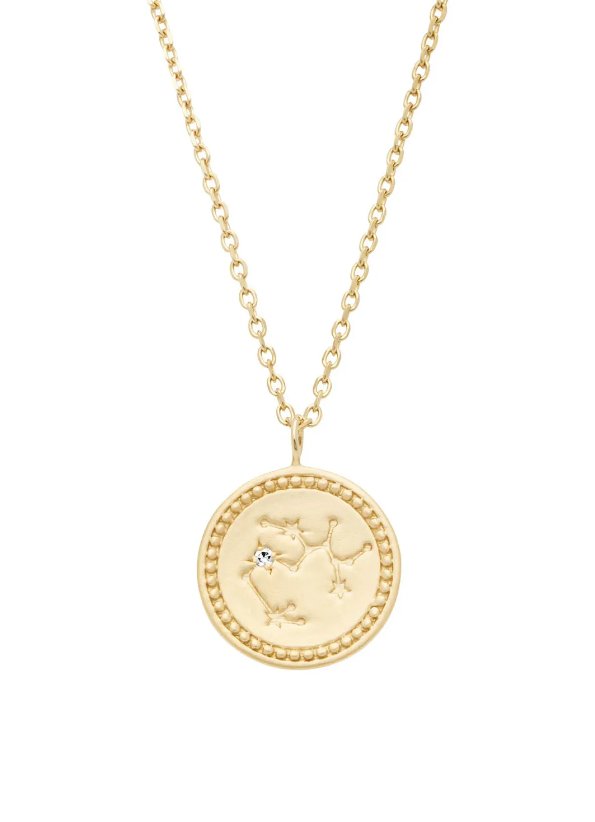 Diamond Point Geelgouden Colliers|Diamanten Colliers<Geelgouden collier, Zodiac-Sagittarius (Boogschutter)