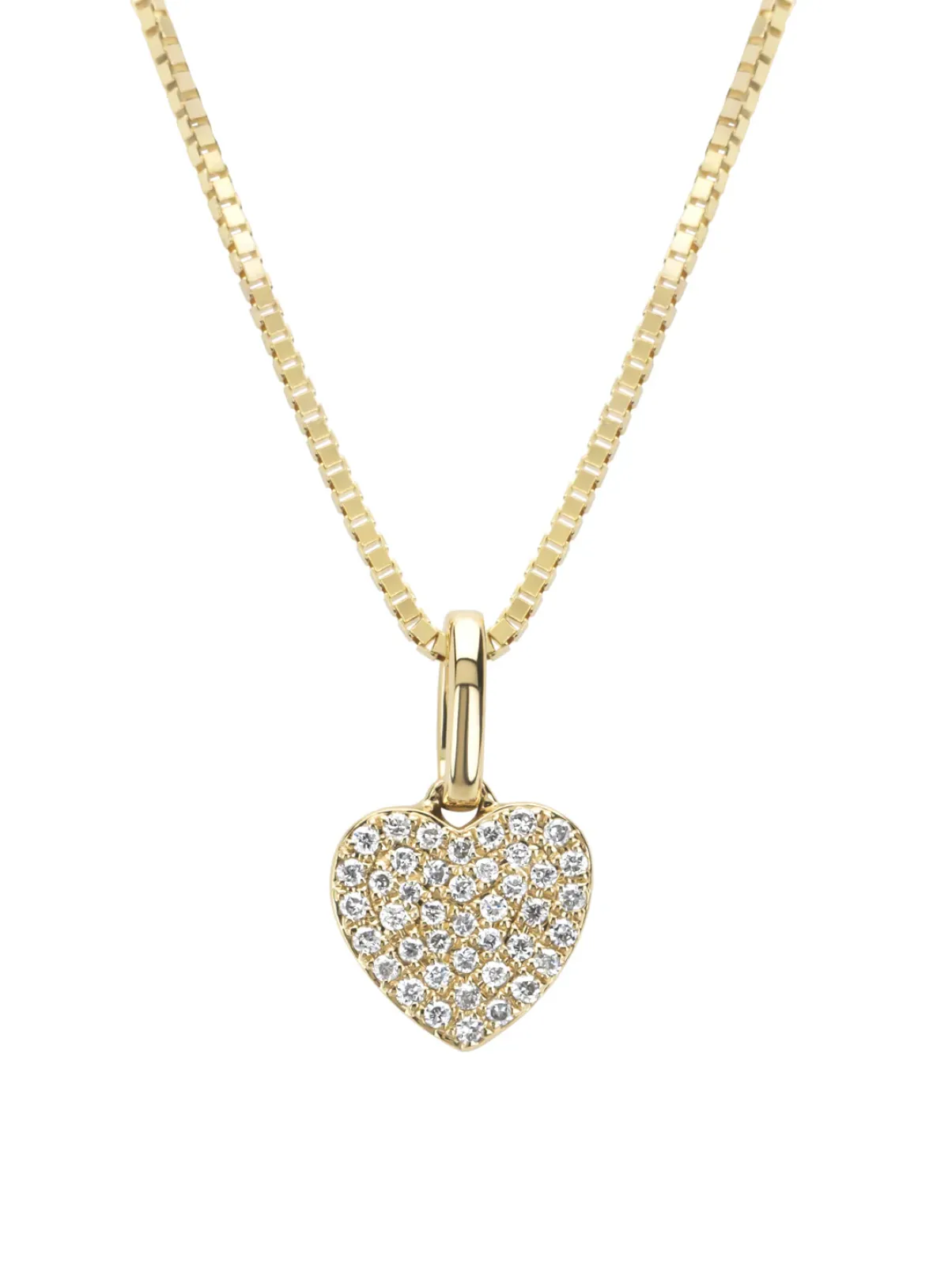 Diamond Point Losse Hangers|Geelgouden Bruidssieraden<Geelgouden hanger, 0.11 ct diamant, Dreamer