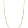 Diamond Point Geelgouden Colliers|Lengtecolliers<Geelgouden jasseron collier Timeless Treasures (45cm)
