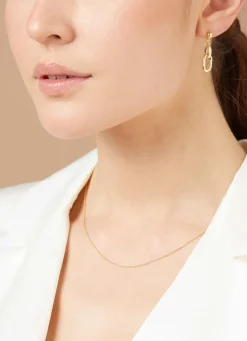 Diamond Point Geelgouden Colliers|Lengtecolliers<Geelgouden jasseron collier Timeless Treasures (45cm)