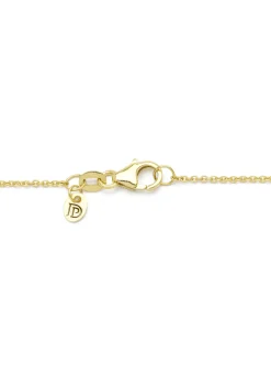 Diamond Point Geelgouden Colliers|Lengtecolliers<Geelgouden jasseron collier Timeless Treasures (45cm)