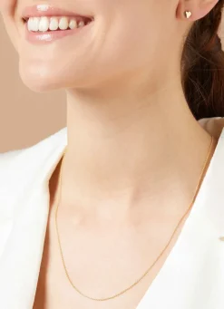 Diamond Point Geelgouden Colliers|Lengtecolliers<Geelgouden jasseron collier Timeless Treasures (50cm)