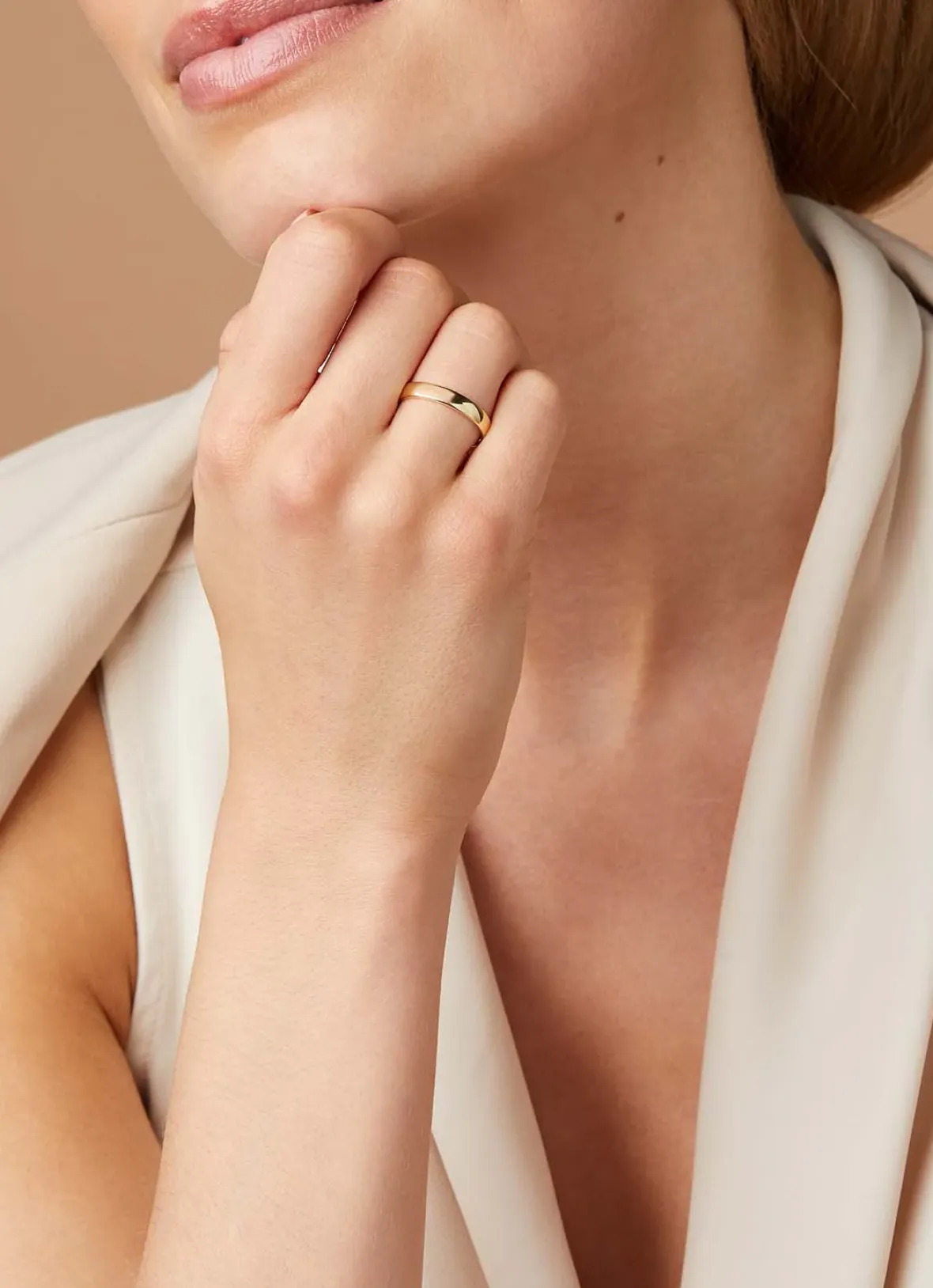 Diamond Point Geelgouden Ringen|Trouwringen Voor Mannen<Geelgouden 14 kt trouwring, Wedding