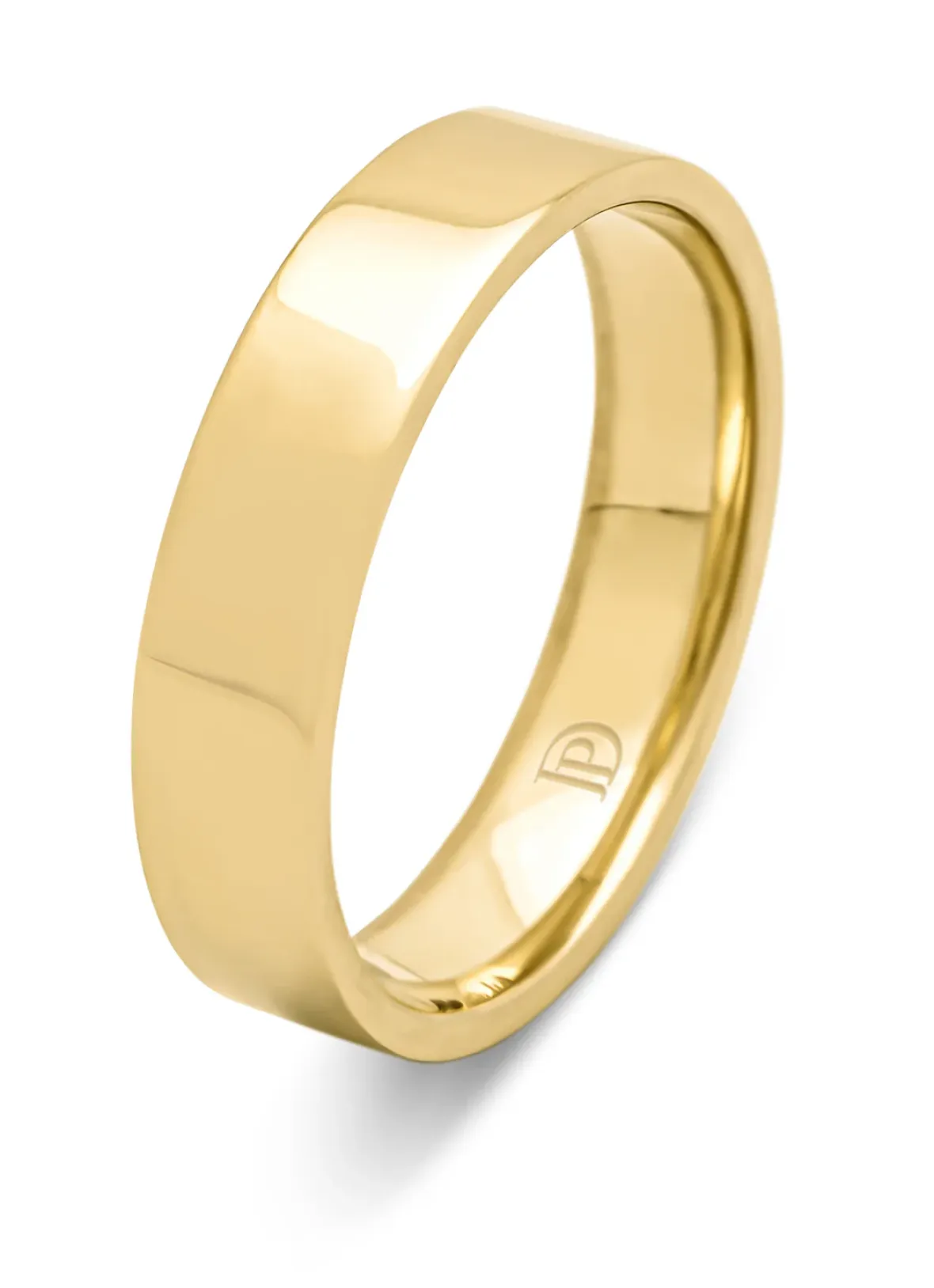 Diamond Point Geelgouden Ringen|Trouwringen Voor Mannen<Geelgouden 18 kt trouwring, Wedding