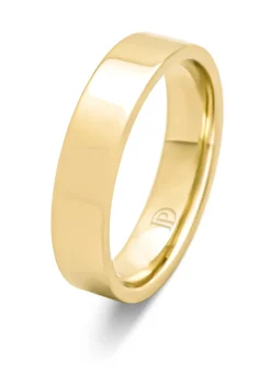 Diamond Point Geelgouden Ringen|Trouwringen Voor Mannen<Geelgouden 18 kt trouwring, Wedding