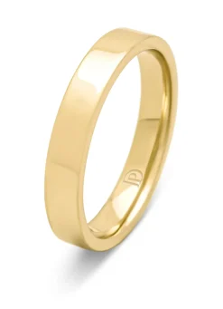 Diamond Point Geelgouden Ringen|Trouwringen Voor Mannen<Geelgouden 18 kt trouwring, Wedding