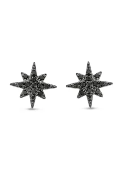 Diamond Point Geelgouden Oorsieraden|Diamanten Oorsieraden<Geelgouden oorsieraden, 0.13 ct diamant, Cosmic