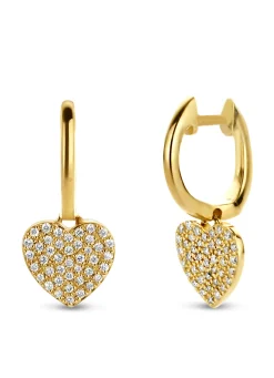 Diamond Point Geelgouden Oorsieraden|Diamanten Oorsieraden<Geelgouden oorsieraden, 0.21 ct diamant, Dreamer