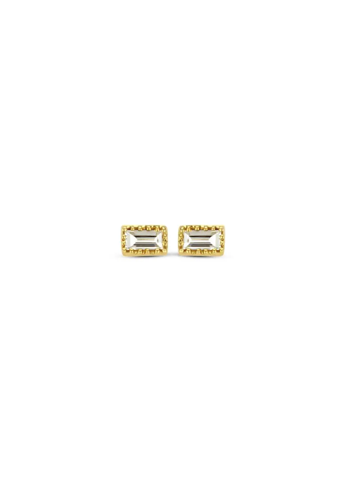 Diamond Point Geelgouden Oorsieraden|Diamanten Oorsieraden<Geelgouden oorsieraden, 0.09 ct diamant, Joy