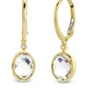 Diamond Point Geelgouden Oorsieraden|Oorsieraden Met Kleurstenen<Geelgouden oorsieraden, 3.21 ct witte topaas, Philosophy
